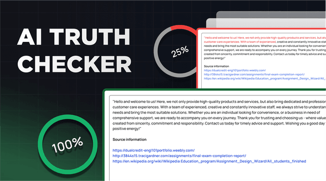 AI Truth Checker AI Truth Checker