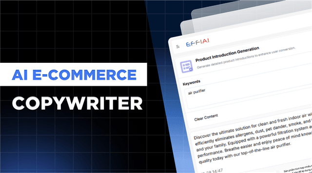 AI E-commerce Copywriter AI E-commerce Copywriter