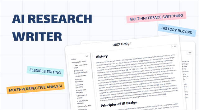 AI Research Writer AI Research Writer